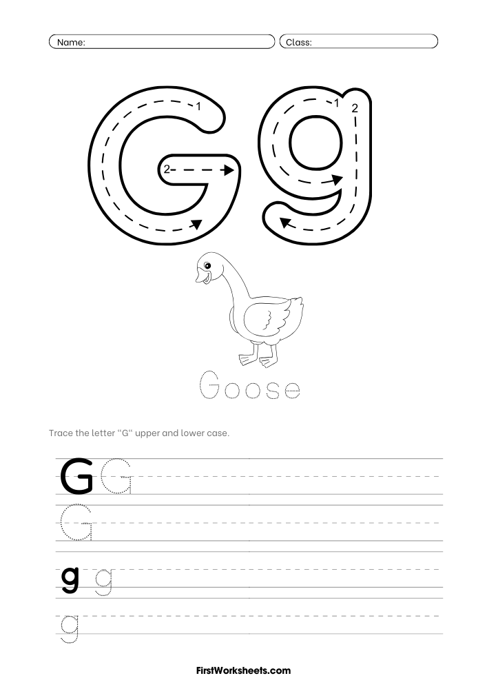 Alphabet Tracing Worksheets | FirstWorksheets